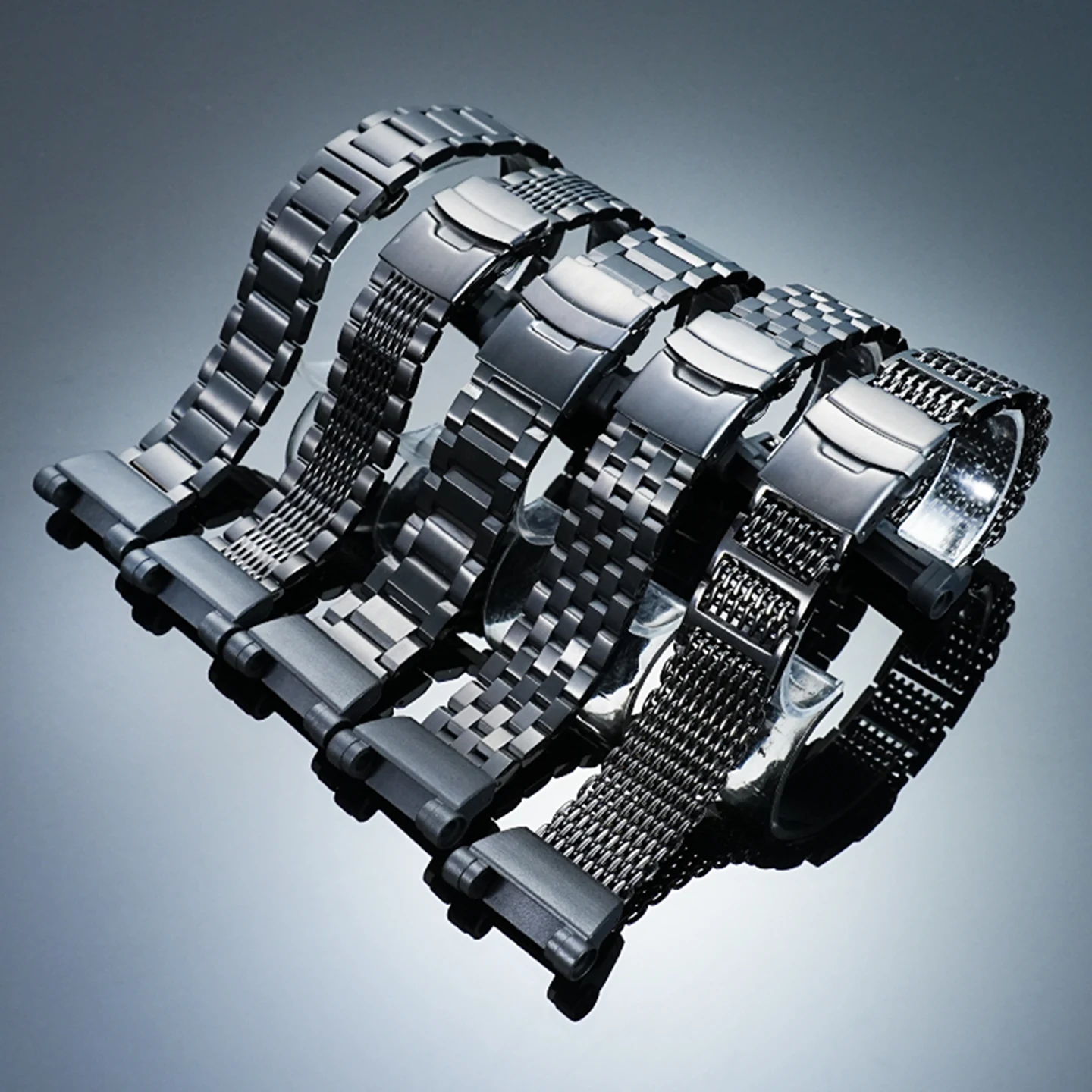 GWF-D1000B watchband For Casio G-SHOCK sixth generation frogman 3445 GWF-D1000B gwf-d1000b modified stainless steel watch strap
