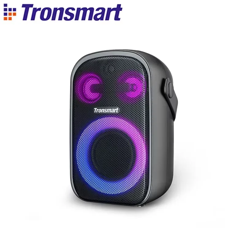 Tronsmart Halo 100 колонка, Портативный блютуз колонка 60 Вт, с двумя звуковыми режимами, 3-полосная звуковая система, управление через приложение, вечерние