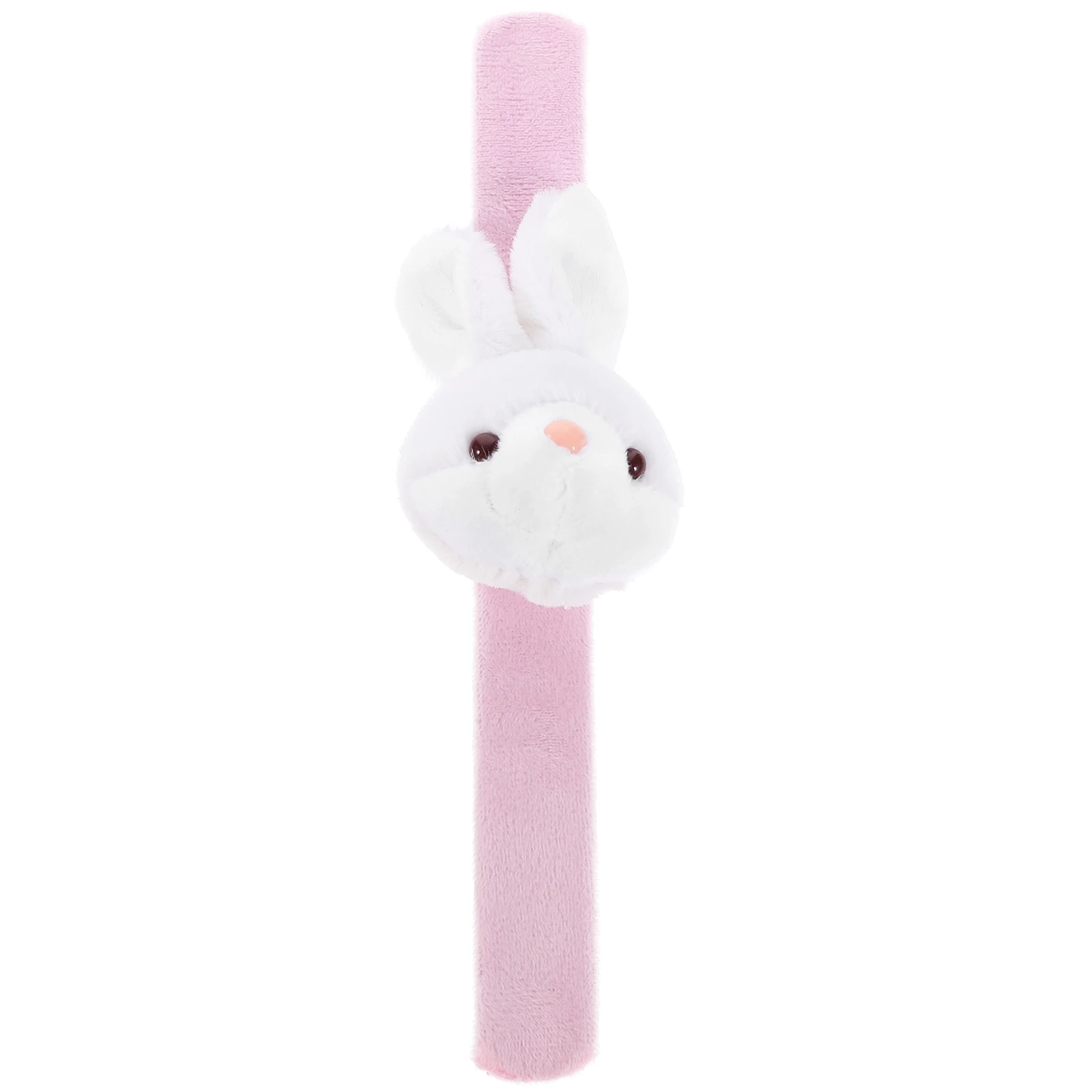 

1pc Simulation Rabbit Bracelet Compact Lightweight Jungle Birthday Party Decorations Gifts Rabbit Slap Bracelets Toy Toy