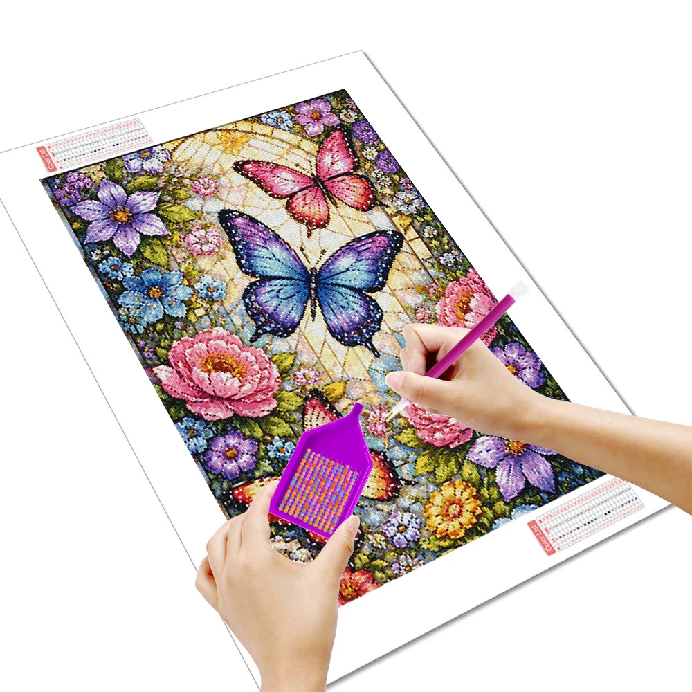 Huacan Full Square Round Diamo - Resin Art Kit For Beginners ulasan dan harga