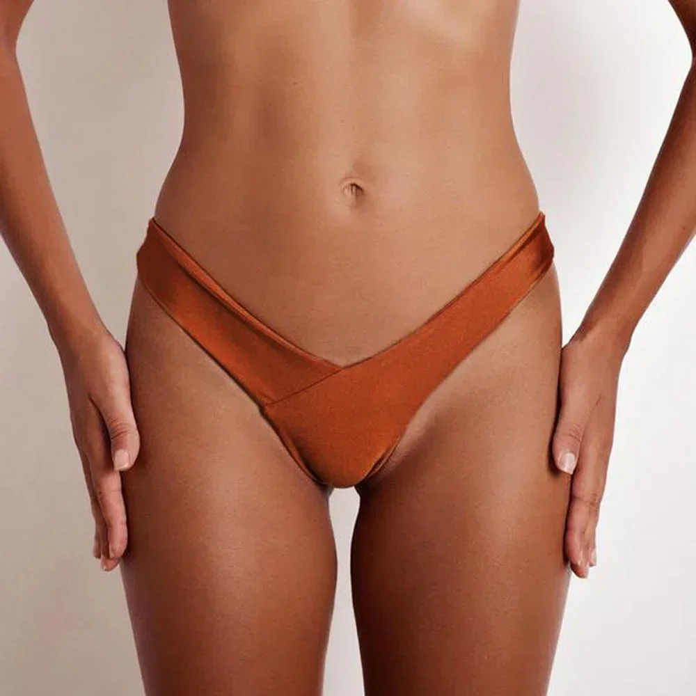 Hot Sale Colourful Lunamy Sexy Bikini Thong Swimwear Women Swimsuit Top And Bottoms T-Back Brazilian Swimming G-String Girl