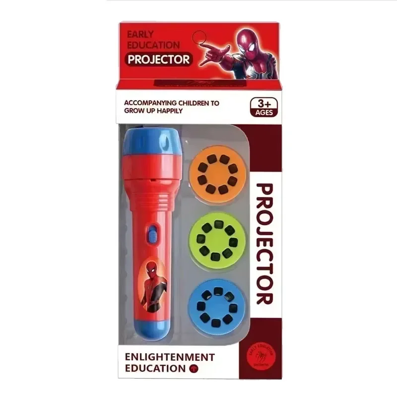 Crianças tocha lâmpada lanterna projetor brinquedos anime cosplay lanterna presente de natal brinquedo