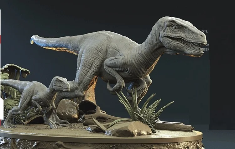 

LindenKing Garage Kits ACSS785 3D Scale Figure GK Model Dinosaur Colorless and self-assembled Collections To Modelers