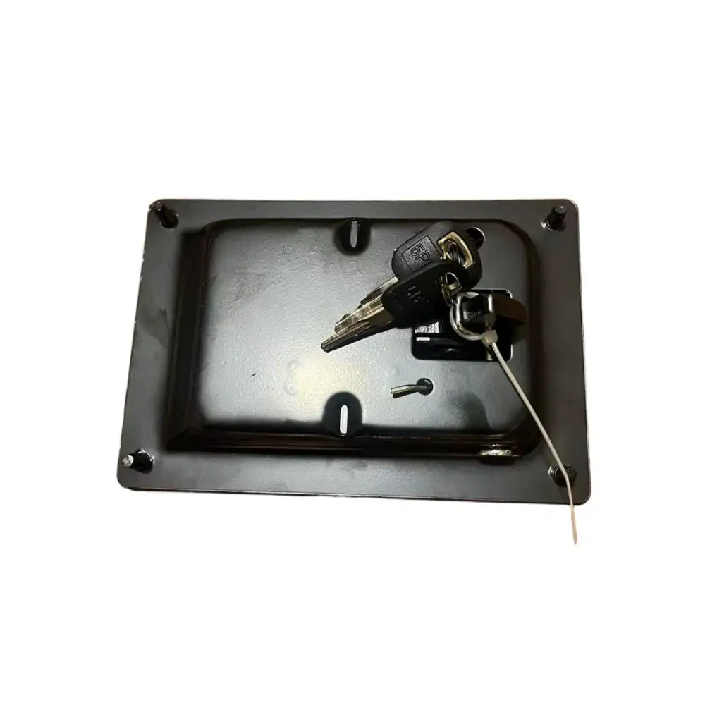 Direct mount side door locks for Caterpillar excavators, steel maintenance door locks for construction machinery 320/323/325/336