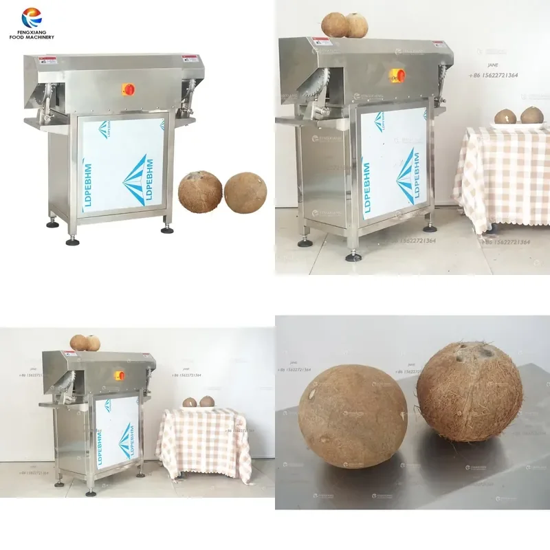 

2026 Coconut Husk Removing Machine Coconut Hard Shell Peeling Shelling Machine