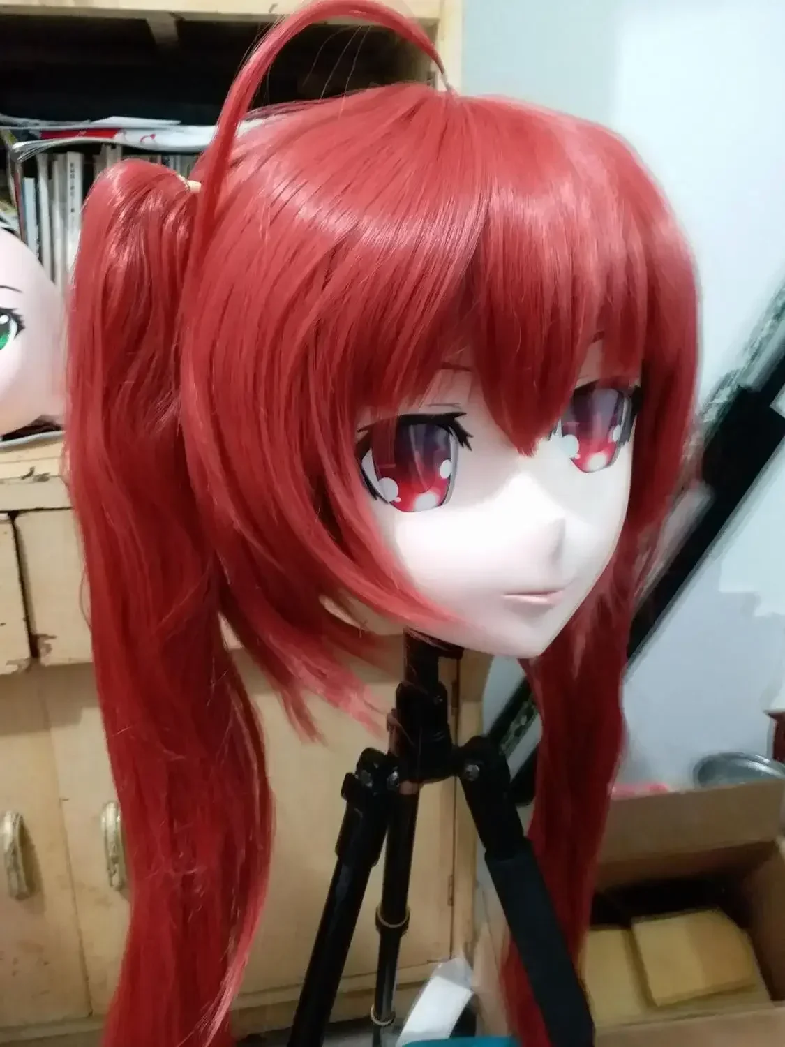 (NEW-19) Handmade Female Full Head Silicone Mask Kigurumi Cosplay Masks Crossdresser BJD Doll KIG Cosplay Anime