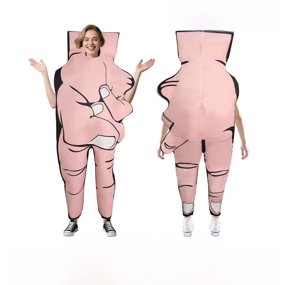 

Забавный костюм на Хэллоуин, губка, человеческая Мавпа, ножницы, ручная V-образная сценическая аосфера, женская этническая одежда, выступление Dr