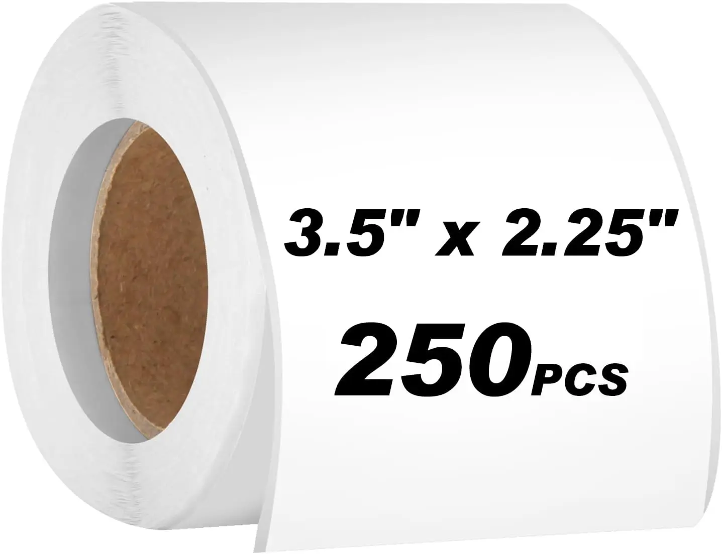 

250 Blank Name Tag Stickers 3.5x2.25in, Removable Freezer Labels for Jars & Containers