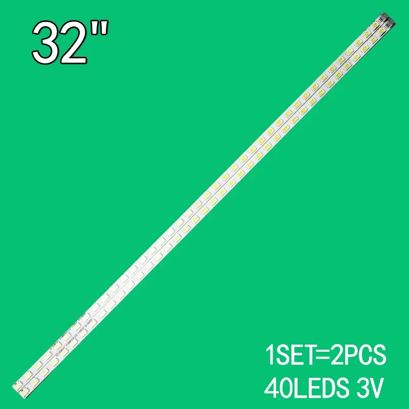 Barra de luz led para televisor, accesorio para Panda LE32D11S, LE32D11, LE32D11S, 017-315-0001-2, V315ED1-T0, 100% nuevo, 40LED, 35,5 CM