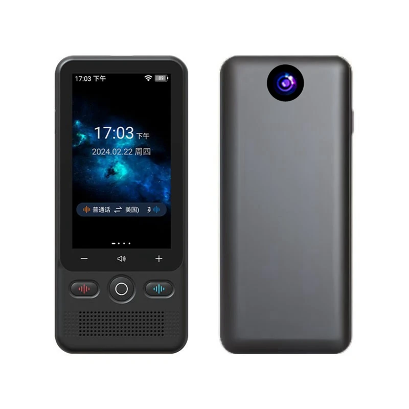 New T18 Offline Voice Translator Intelligent 138 Language Wifi Real-Time Translator Without Internet Translation Stick