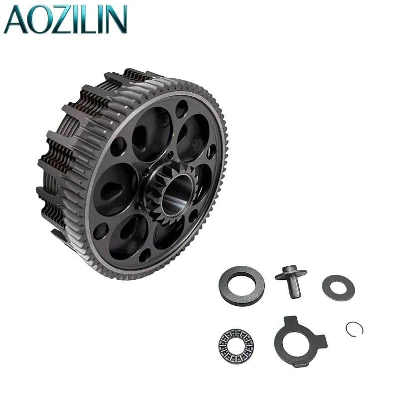 AOZILIN Clutch Drum Assembly with Clutch Plates Fit KTM 2-Stroke, Kaixi 250 300 320, Hengjian Z300 Off-road Dirt Bike