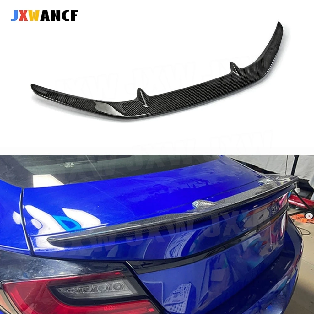 

JXWANCF автомобильный задний спойлер багажника из углеродного волокна FRP, задний спойлер на крышу, крылья для Toyota Subaru Toyota GR86 ZN8 Subaru BRZ ZD8
