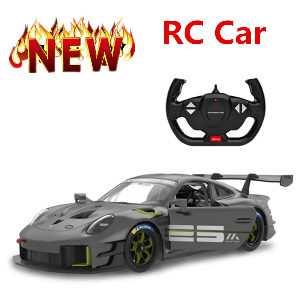 New Remote Control Cars 911 GT2 Model 1:14 Full Scale Super Car Electric Remote Charging Racing Car Manually Open The Car Door