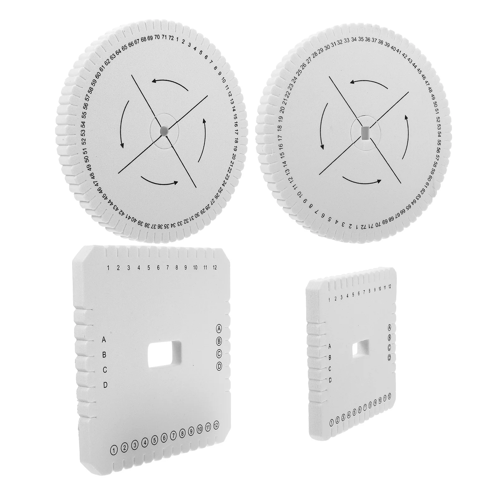 1 مجموعة تجديل القرص Kumihimo مضفر لوحة رغوة مجلس سوار ذاتي الصنع صانع مجوهرات الحياكة أداة الديكور الحبل لوازم الحرفية