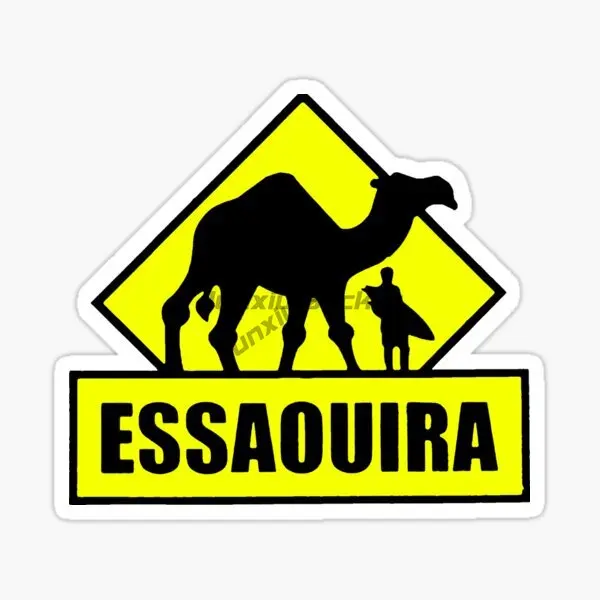 

Morocco ESSAOUIRA Surfing DIVE Freediving PVC Vinyl Self-adhesive Truck Racing Car Laptop Moto Helmet Door Book Decal