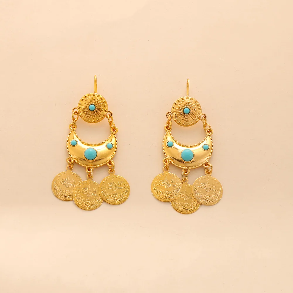 Boucles d'oreilles pendantes e - Ethnic Fashion Co In avis et prix