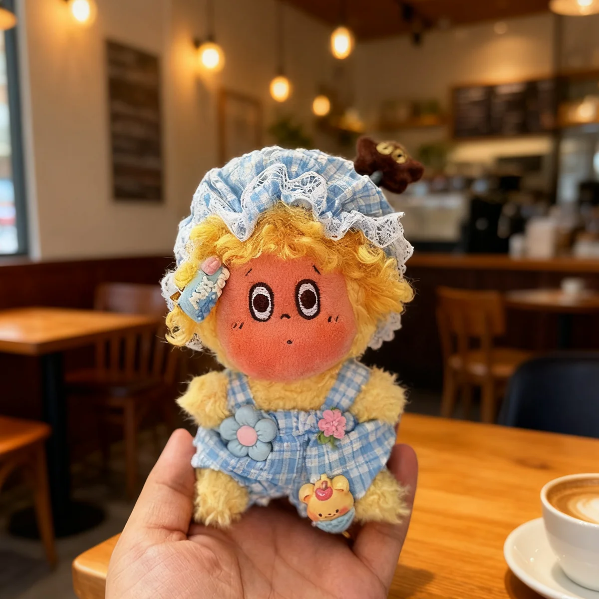 [بدون دمية] ل Twinkle Twinkle 4.0 ملابس الدمى جيب متقلب الدب وزرة لدمية Labubu 4.0 لتقوم بها بنفسك الزي الملحقات