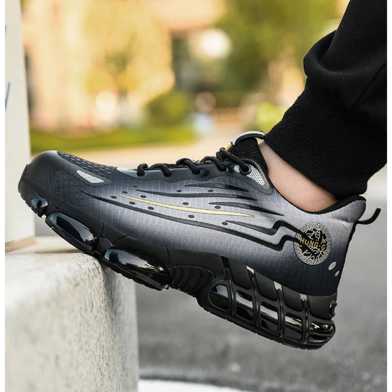 

Мужская промышленная защитная обувь, женские рабочие ботинки с железным носком, легкая защитная обувь 46, дешевые мужские защитные кроссовки, противоскользящая рабочая обувь