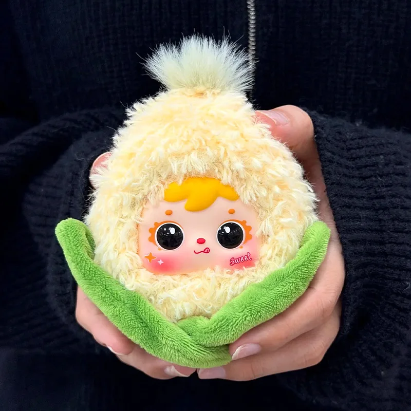 

Мягкая игрушка-сюрприз «Мини-Кукуруза»: новая модная мультяшная плюшевая кукла, брелок-подвеска, подарок, украшение для рабочего стола