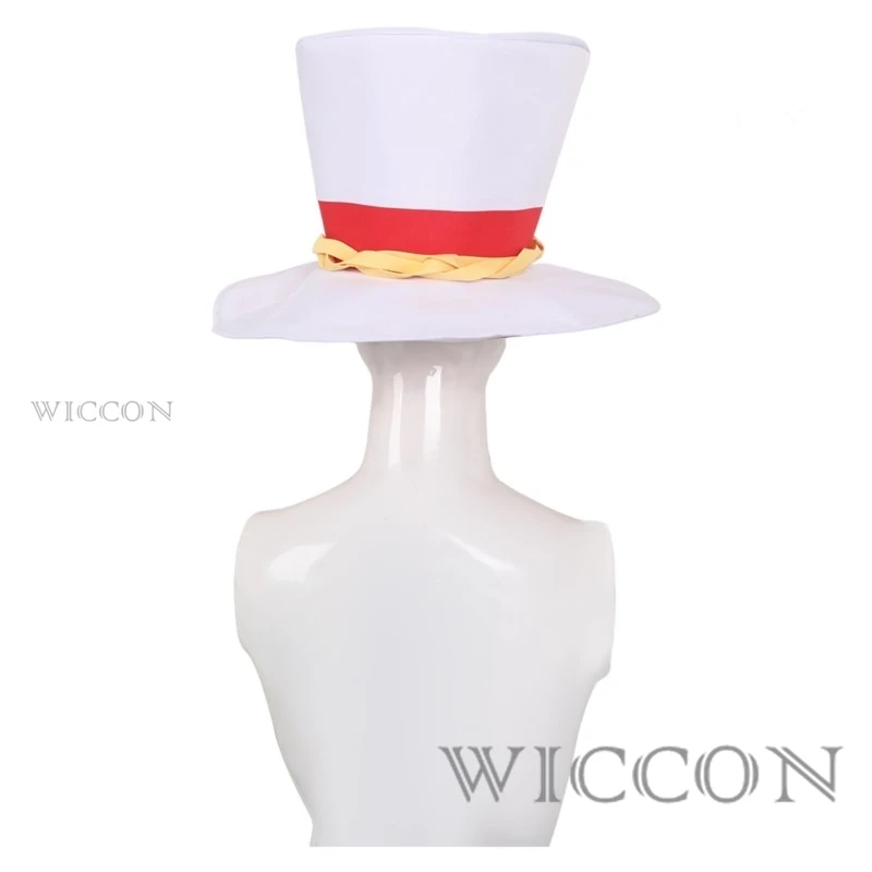 Lucifero Cosplay Cappello Parrucca Fantasia Cartoon Anime Hotel Costume Travestimento per uomini adulti Donne Accessori per feste di carnevale di Halloween