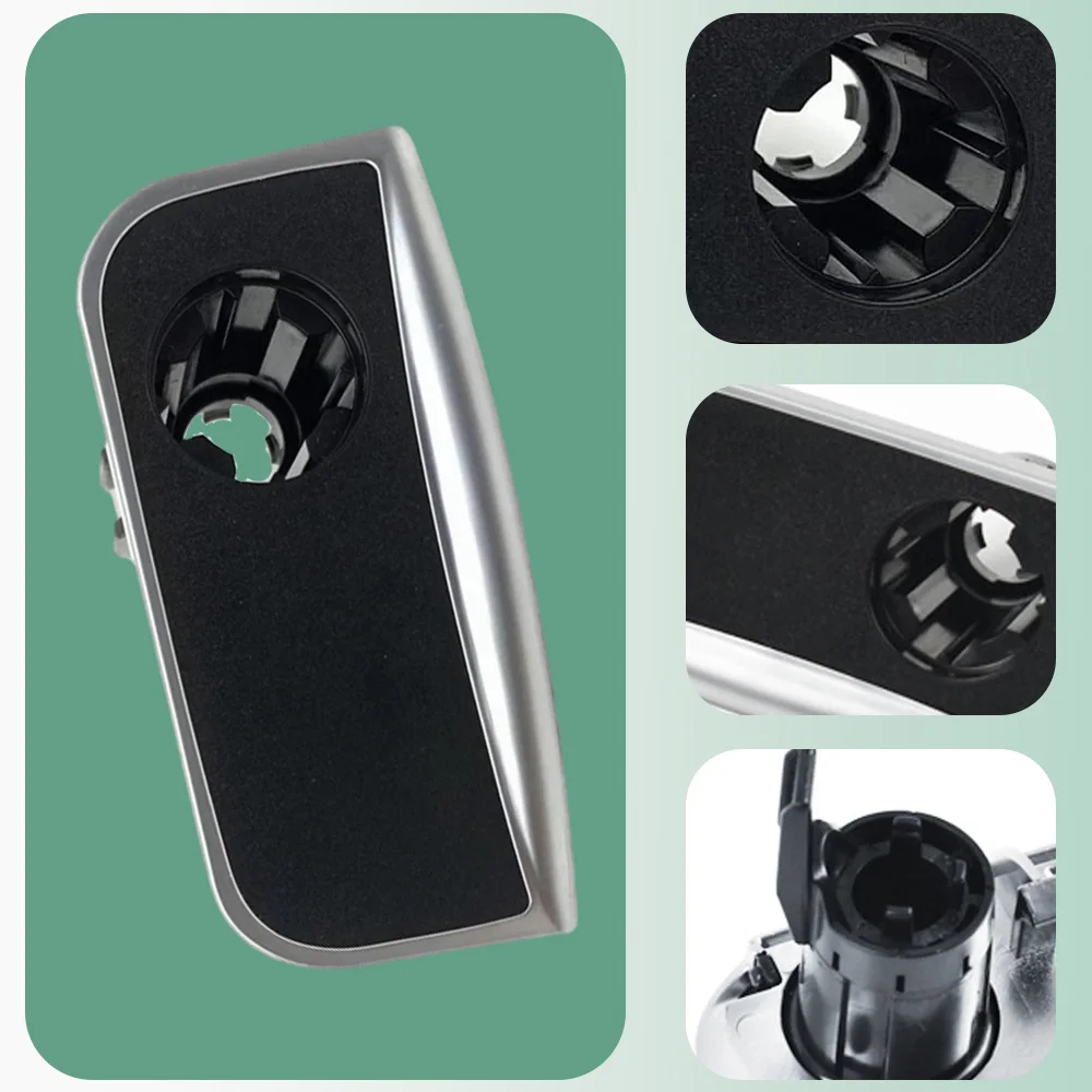 For Mercedes-Benz S-Class W222 2014-2020 Right Glove Box Handle Lock Cover Black Silver Beige Glovebox Lid Latch Trim