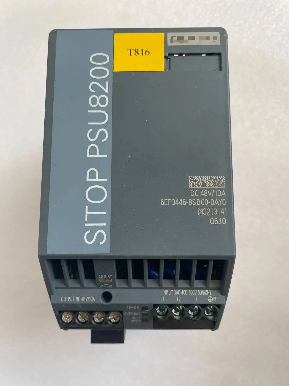 

SITOP PSU8200 10A power supply 6EP3446-8SB00-0AY0 6EP3 446-8SB00-0AY0