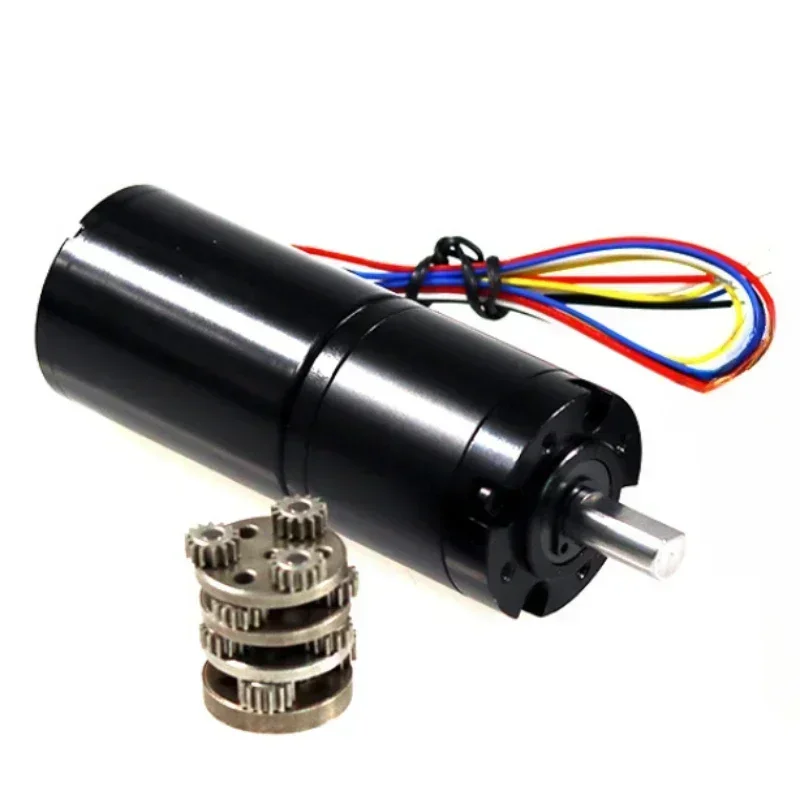 High Torque Recuder 12V 24V DC Brushless Planet Gear Motor With Speed Feedback Reverse PWM Speed Control Planetary Gearmotor