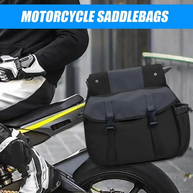 For Suitable For Motorcycles Motorcycle Side Bags Water-Resistant Motorcycle Bag Waterproof Hard Saddle Bags Water-Resistant