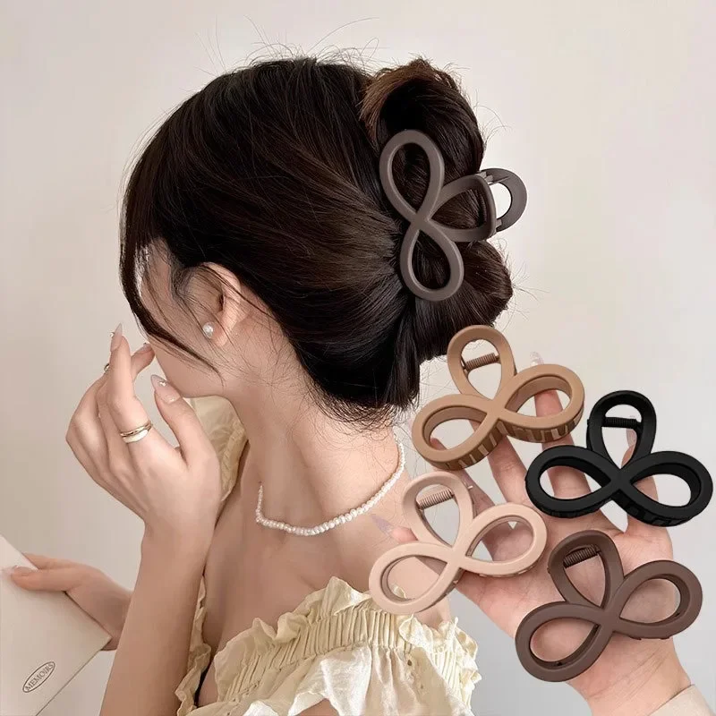 

Женские волосы Grab The Clip на затылке, зажим в виде акулы, новая высококачественная заколка для волос, модная и простая заколка для головного убора.