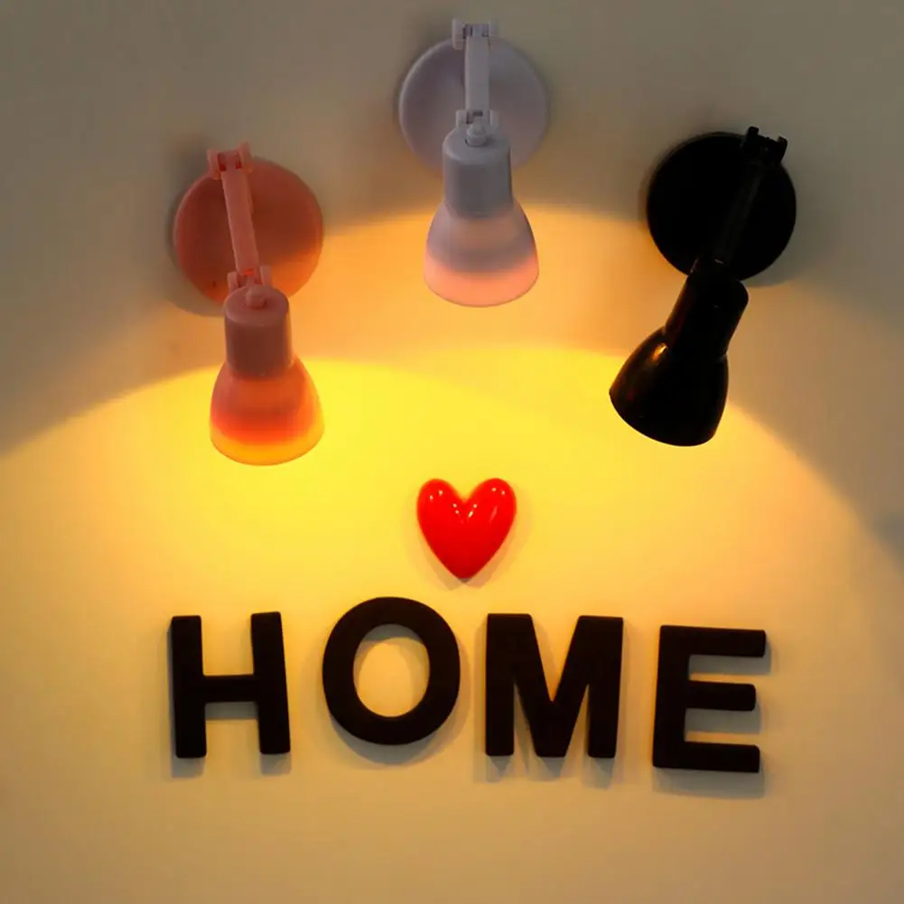 Mini Table Lamp Refrigerator Magnet 3D Night Light Magnet Home Kitchen Office Whiteboard Locker Fridge Door Accessories