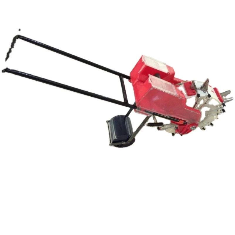 Hand Push Manual Corn/Maize/Vegetable Seed Drill /Seeder/Planter Fertilizer Seed Pusher Double Barrel Corn-Rice Planter