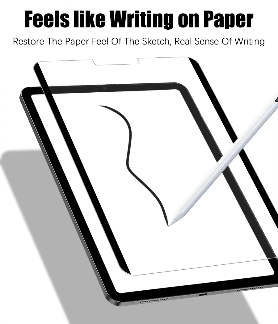 Papier magnetisch wie Displayschutzfolie für Samsung Galaxy Tab S6 Lite A9 Plus S10 S8 S9 Plus Ultra S7 Fe S10 S9 Fe A8 Film – Detail 5