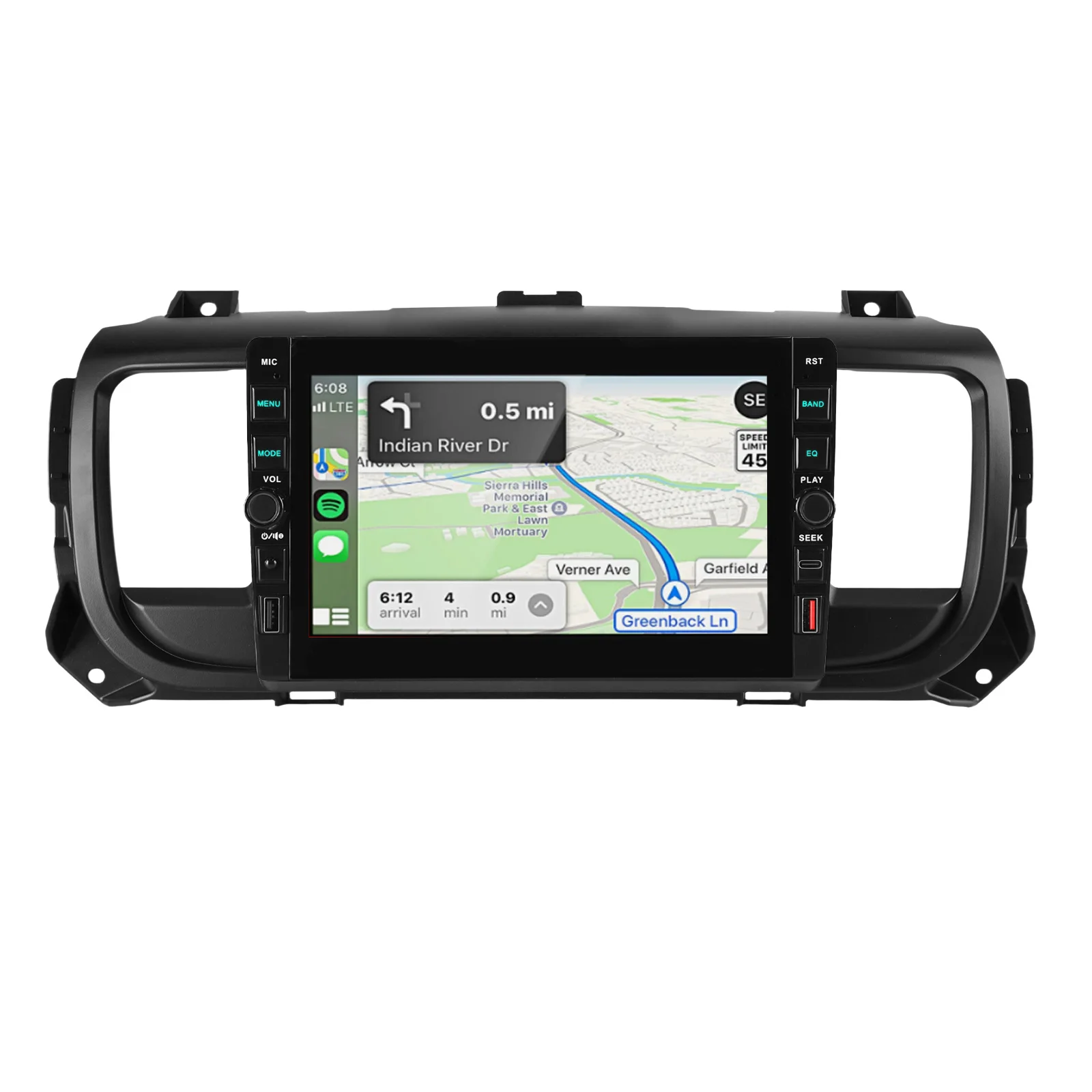 ESSGOO 4G+64GB Für Citroen Jumpy III 3 Space Tourer 1 Für Peugeot Expert 3 Für Toyota Proace 2016 2017 2018 2019 2010-2021 Autoradio GPS-Navigation Carplay GPS WiFi RDS FM DAB, Kamera