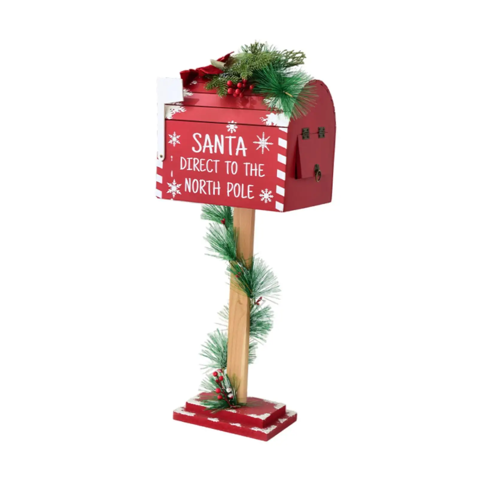 Christmas Decoration Santa Mailbox 24.4