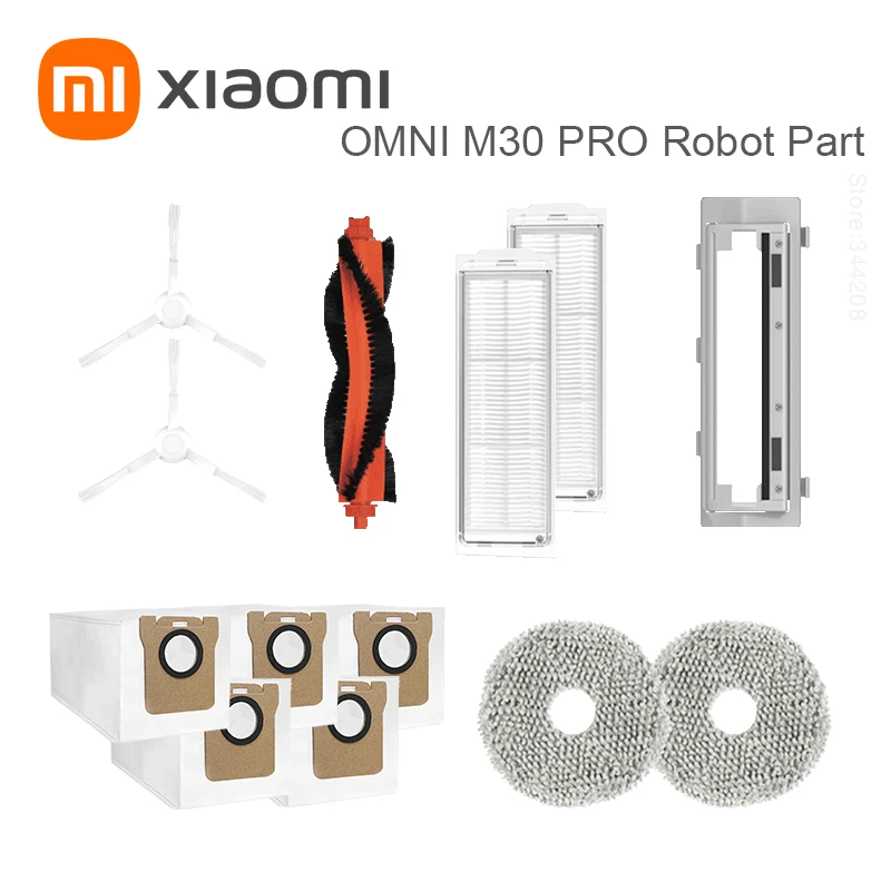 Oryginalne XIAOMI MIJIA Omni M30 PRO Robot Mop próżniowy części zamienne akcesoria szczotka boczna szczotka główna osłona szczoteczki do mopa zestawy