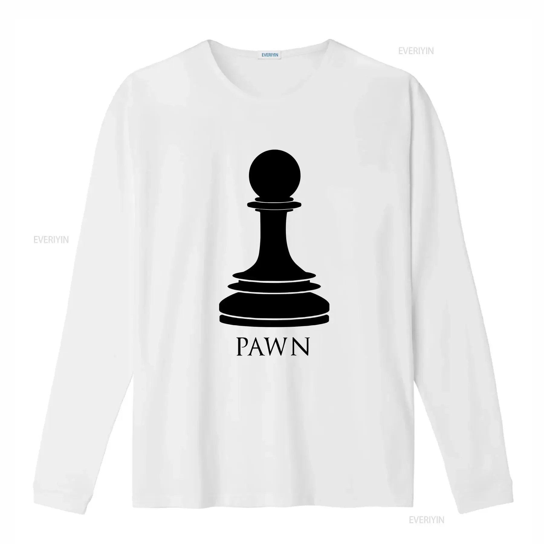 Pawn Chess Piece Board Game Fun Cool T Shirt vintage Washed streetwear Stylish Versatile designer clothes Soft Comfortable