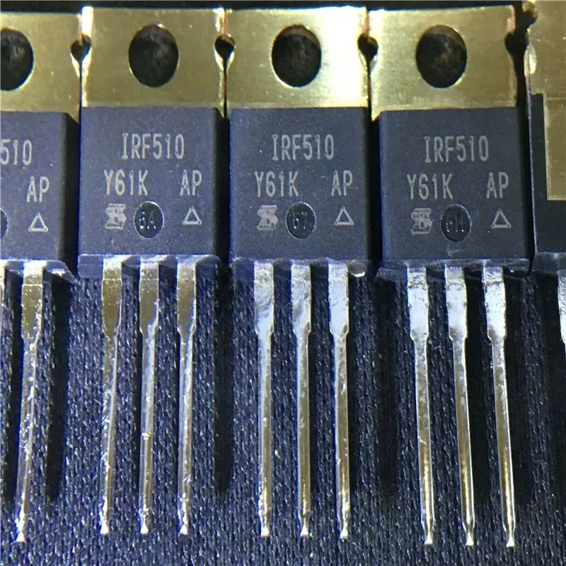10Pcs IRF510PBF IRF510 100V5.6A IR/VISHAY TO-220 imported original, can be shot directly