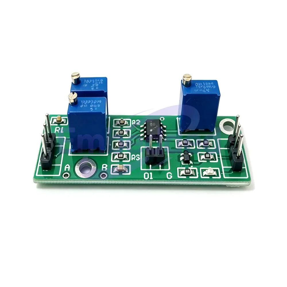 LM358 Differential Signal Amplifier Module Dual Op-Amp Voltage Collector Analog Acquisition Board Single Supply for PLC MCU