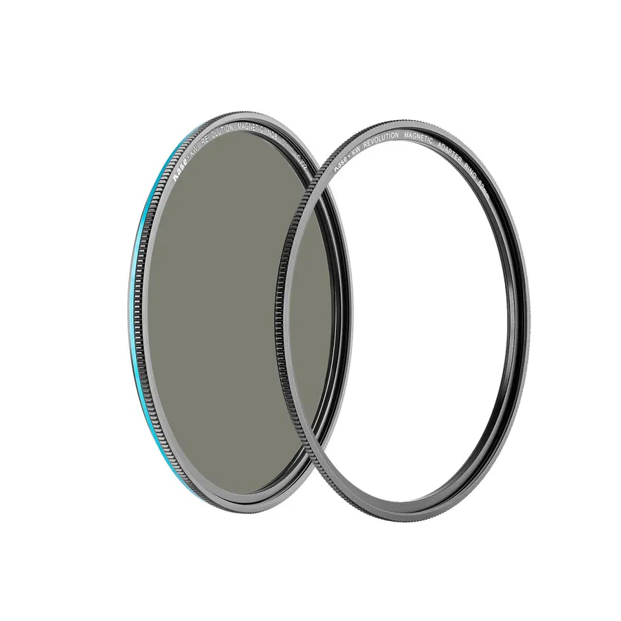 Kase KW Revolution Magnetic ND8 ND64 ND1000 Filter  with magnetic adapter ring 58 62 67 72 77 82 95m Camera lens filterm