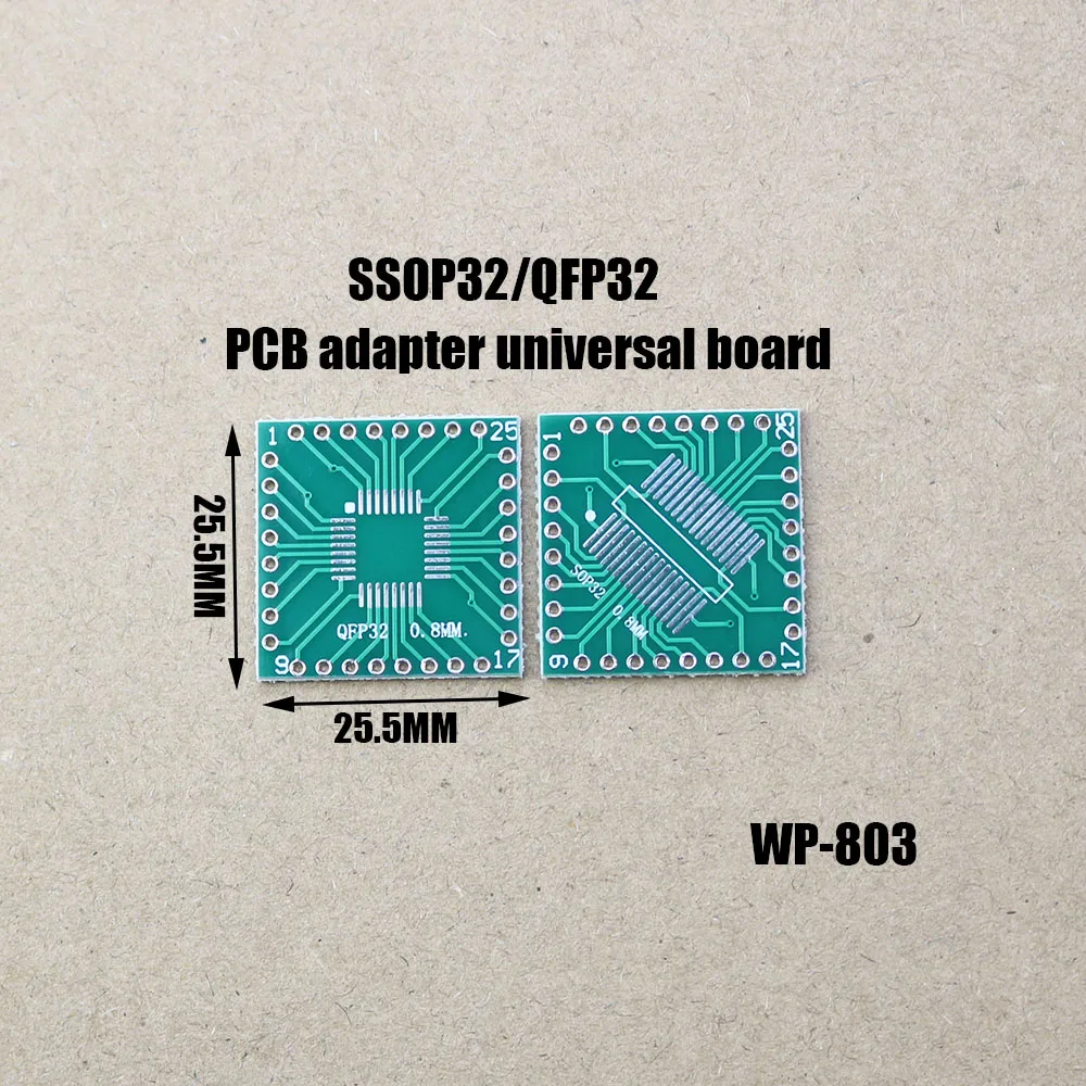 1Pce Pinboard SOP20 QFN20 QFP32 SSOP32 QFN32 QFN40 QFP44/48 TSSOP24 SSOP24 SOP28 to DIP56 56pin  IC Adapter Socket Adapte Plate