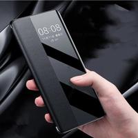 For OnePlus 13 12 11 View Windows Flip Leather Phone Case For Oneplus 10 Pro 10T 9RT Capa Full Protective Soft TPU Cover Fundas