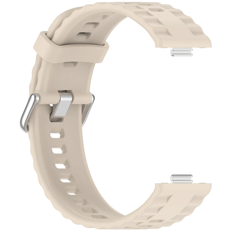 حزام سيليكون أصلي لساعة Huawei Watch Fit 3/4/4 Pro Band ملحقات بديلة سوار كوريا الرياضي لساعة Huawei Watch Fit 4