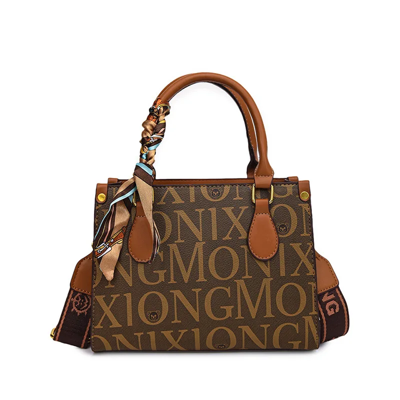 

2025 Printed Bucket Crossbody Bag for Women Minimalist Shoulder Handheld Purse Fashionable Handbag