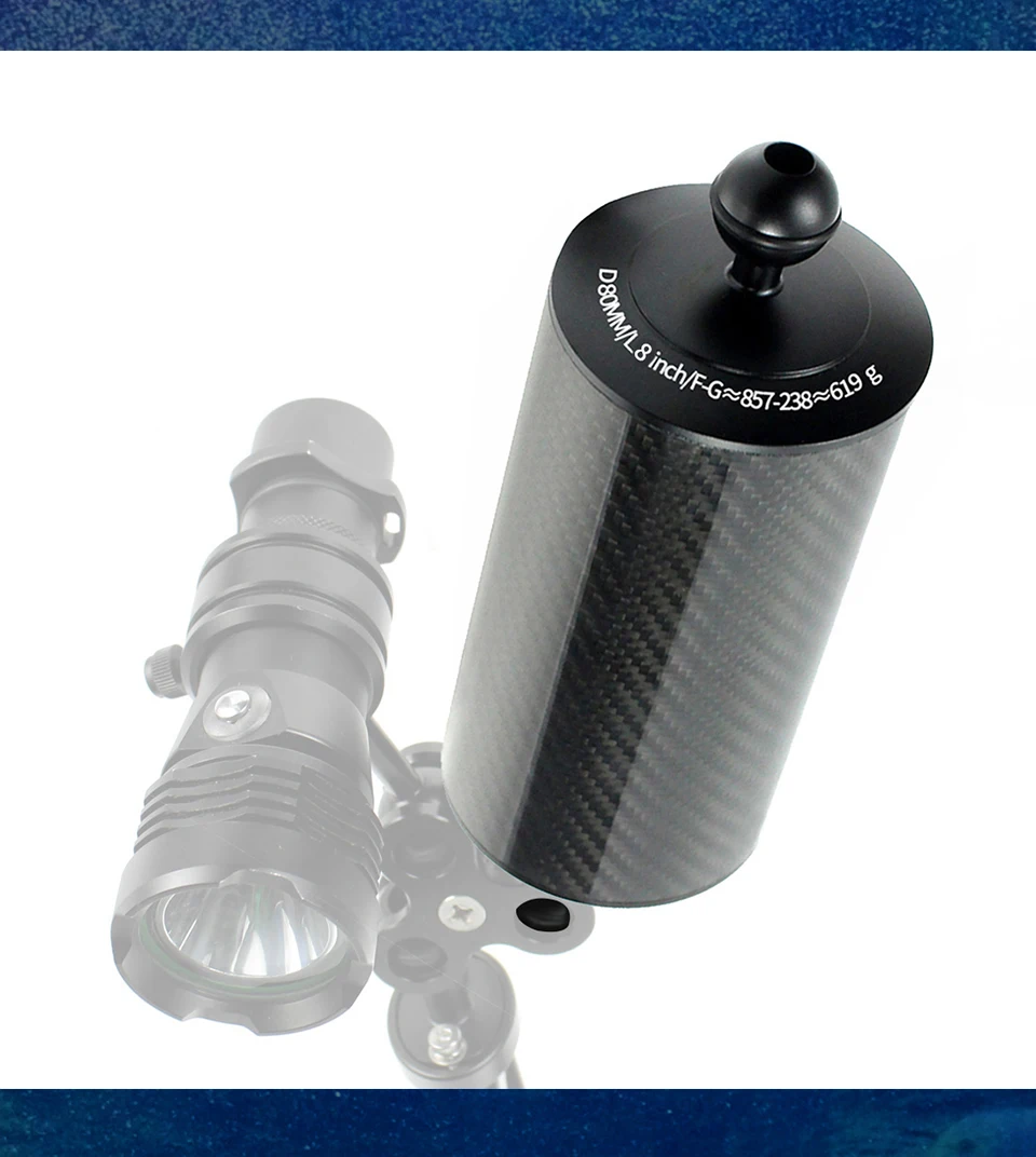 Kamera Schwimm Arm Tauchen Tablett Auftrieb Aquatische Verlängerung Arm Dual Ball Unterwasser Fotografie für Nikon DSLR Action Kamera – Detail 30
