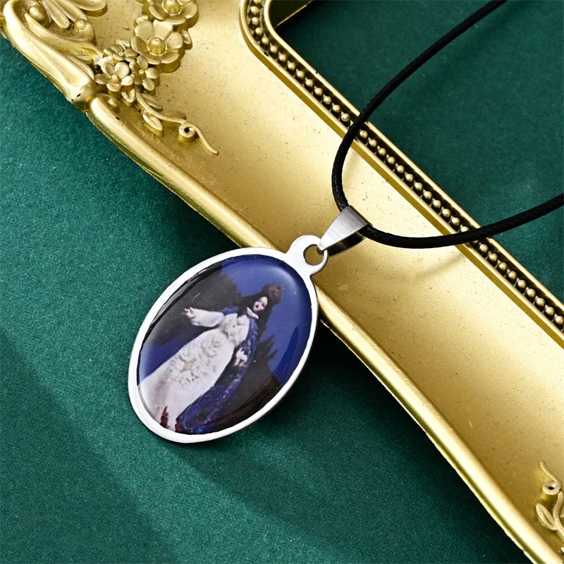 جديد سانت جوزيف القديس الدينية الجلود حبل شنقا ملصق قلادة بالجملة