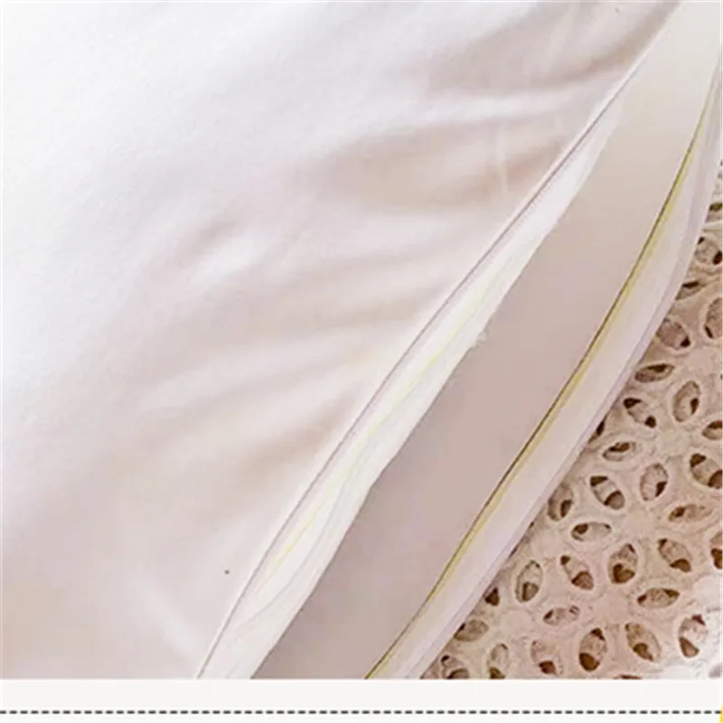 Cuscino interno lungo in cotone Dakimakura cuscino rettangolare bianco accessori per camera da letto cuscino interno per la casa 150x50cm 160x50cm