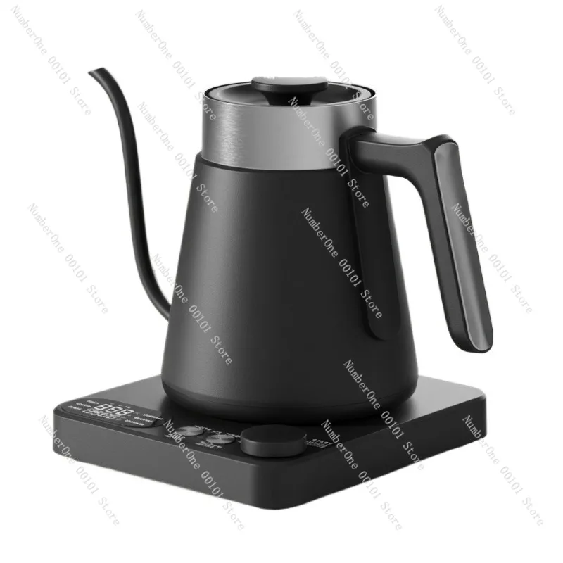 110V Electric Gooseneck Kettle Precise Temperature Control Pour Over Coffee Pot Stainless Steel Water Boiler Fast Heating 2026
