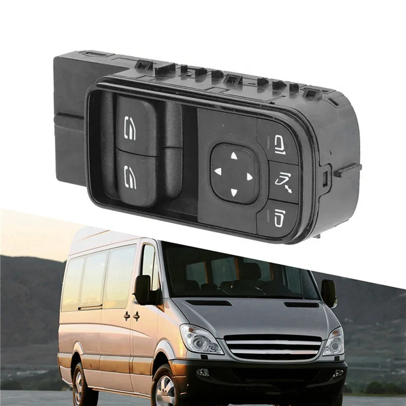 

2X A9079059002 Главный переключатель дверного окна и зеркала для Mercedes-Benz SPRINTER 3500 XD 2018-2021 9079059002