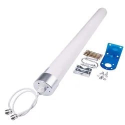 Antena MIMO de Doble Polaridad para Wifi, Banda Ancha 3G 4G LTE 5G, Módem Router, Amplificador Celular Omnidireccional para Exteriores, Compatible con Verizon AT&T