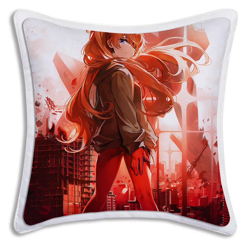 HOT Game Arknights Pillow Covers Cartoon Sofa Decorative Home Double-sided Printing Short Plush Cute Cushion Cover